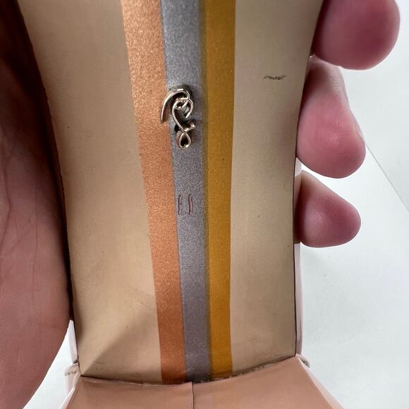 Sam Edelman Robyn Leather Ankle Strap Heel Beige I3433L1001 Women's 11 M - Picture 10 of 11